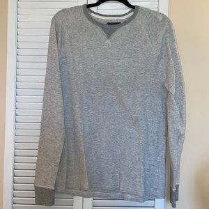 Men’s Abercrombie and Fitch light waffle crew long sleeve